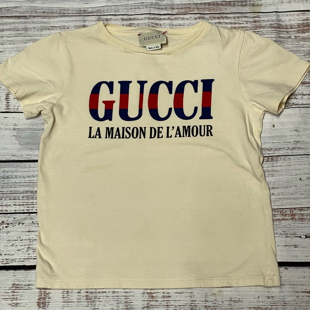 GUCCI T shirt size 5 youth